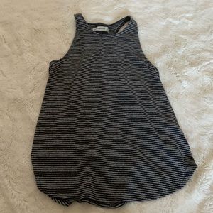 A&F Racerback Tank - Black/Grey